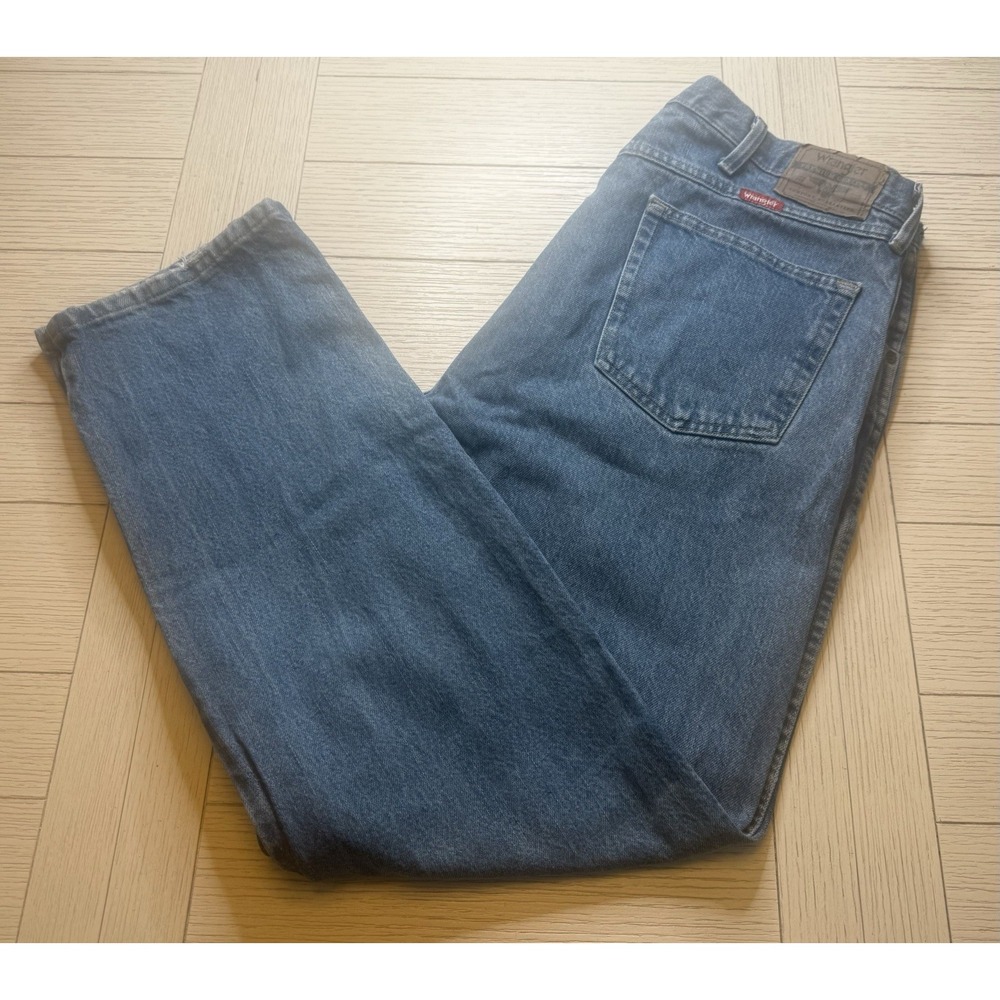Wrangler Men's Denim Jeans Regular Fit 38x32 Cotton